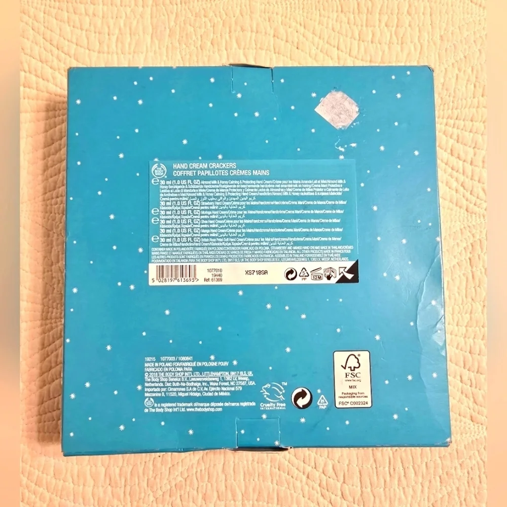 The Body Shop new box